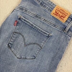 Levi's 311 Shaping Skinny Jeans Women's Blue Size 22W Stretch Denim Mid-Rise